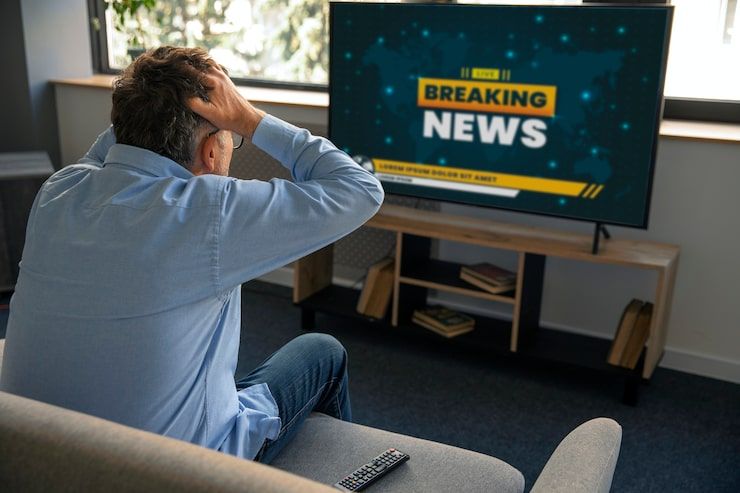 People watching live news and sports on Gamma IPTV channels